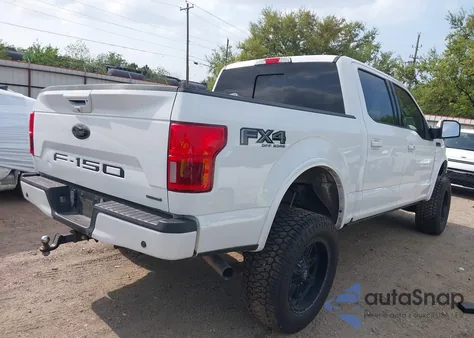 2020 Ford F-150 Lariat z USA, uszkodzony, nr VIN 1FTEW1E49LFC04691